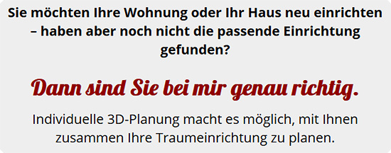 Wohnung neu einrichten für  Düchelsdorf